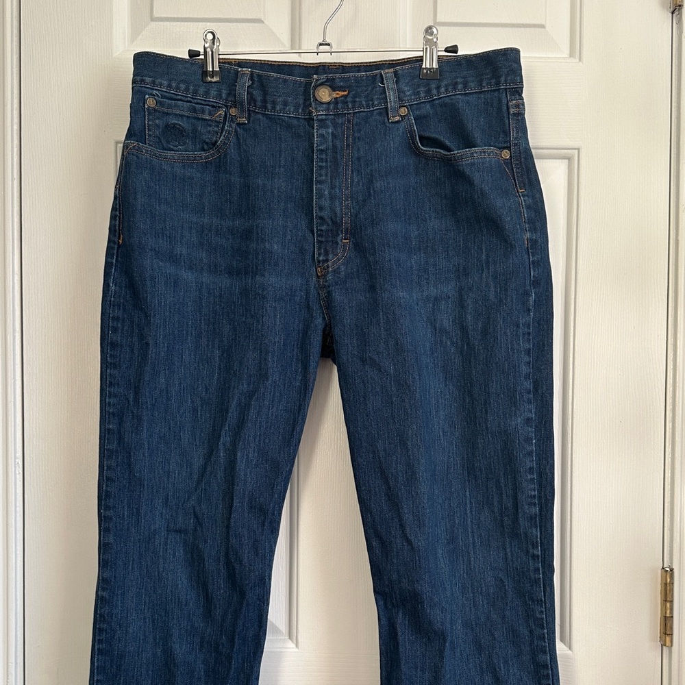 Hart Schaffner Marx Dark Blue Relaxed Jeans - 34/30